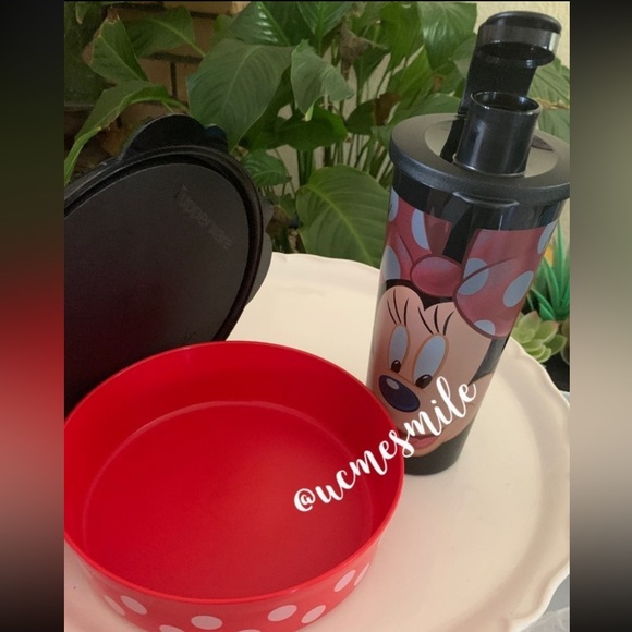 Tupperware Disney Minnie Mouse Magical Tumbler & Lunch Wonder Bowl - Picture 5 of 6